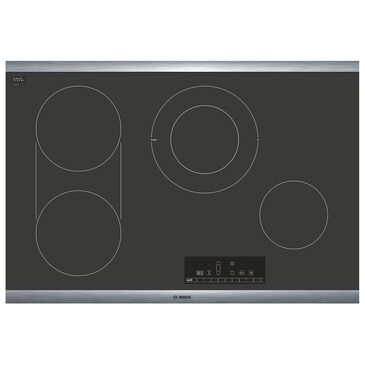 Bosch 30" 800 Series Touch Control Electric Cooktop in Black, , large