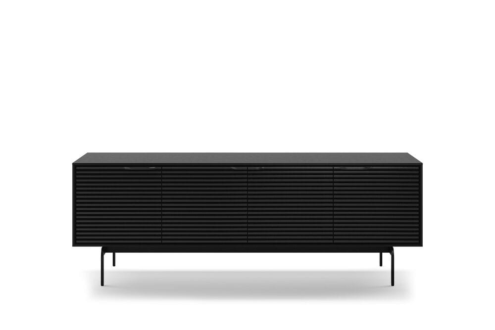 BDI Align 81&quot; TV Credenza in Ebonized Ash, , large