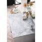 James Martin Vanities Athens 30" Makeup Counter in Glossy White with 3 cm Carrara White Marble Top, , large
