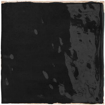 Emser Antigo Jet 5" x 5" Glossy Ceramic Wall Tile, , large