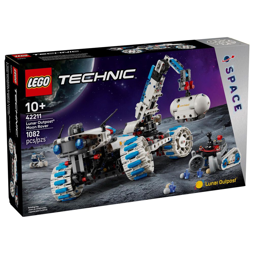 LEGO Lunar Outpost Moon Rover Space Vehicle Building Set, , large