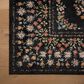 Rifle Paper Co Laurel Eleanor 2"8" x 4" Black Area Rug, , large