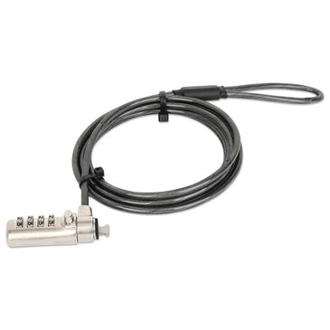 Manhattan Laptop Combination Lock for Nano Security Slot in Translucent Black and Silver, , large