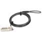 Manhattan Laptop Combination Lock for Nano Security Slot in Translucent Black and Silver, , large