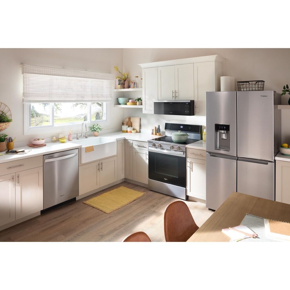 Whirlpool 24" Built-In Dishwasher with Spin and Load Rack and AI Intelligent Wash in Stainless Steel, , large