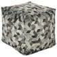 Ashley Albermarle Pouf in Gray and Brown, , large