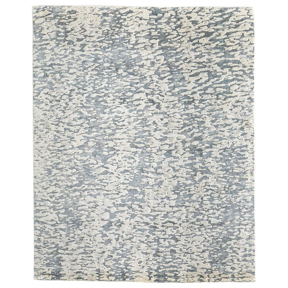 Feizy Braden Ivory and Blue 10" x 14" Area Rug, , large