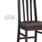 Linon Home Decor Jesper Side Chair in Dark Brown (Set of 2), , large