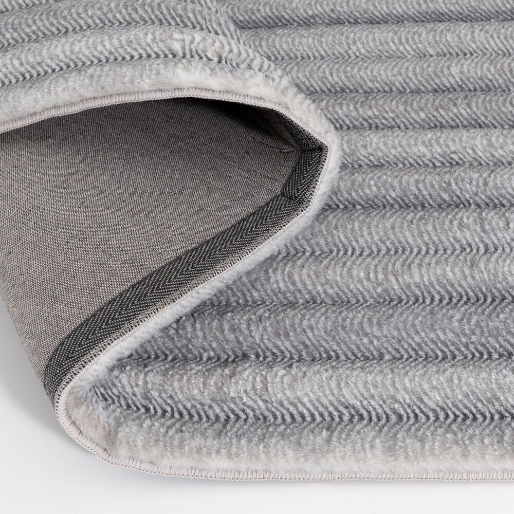 Central Oriental Talia Torin Light Gray 5' x 7' Area Rug, , large