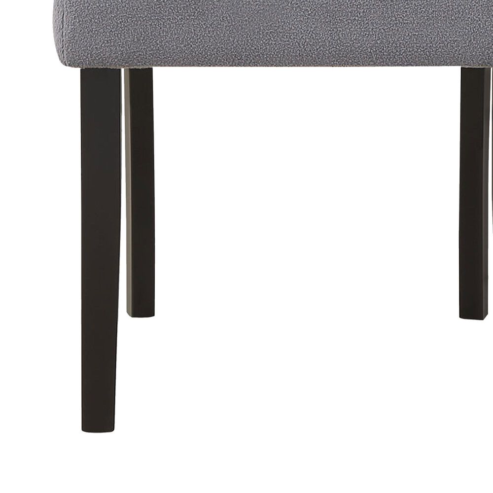 Global Furniture USA Upholstered Dining Side Chair in Grey Fabric, , large