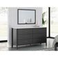 Ashley Cadmori Dresser Mirror in Matte Black, , large