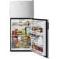 Whirlpool 30" Wide 18 Cu. Ft. Top Freezer Refrigerator in Stainless Steel, , large