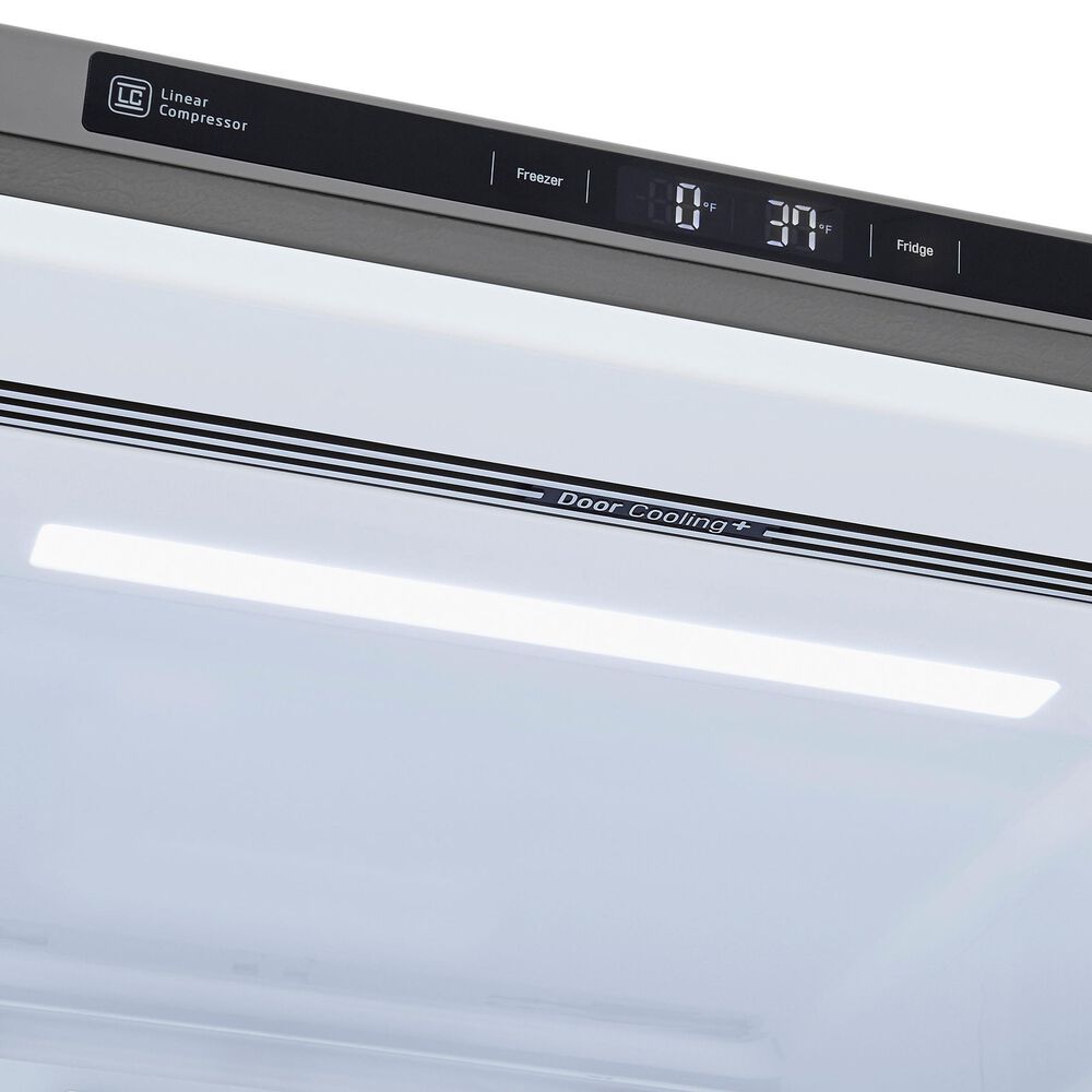 LG 26 Cu. Ft. Bottom-Freezer Refrigerator in Stainless Steel, , large