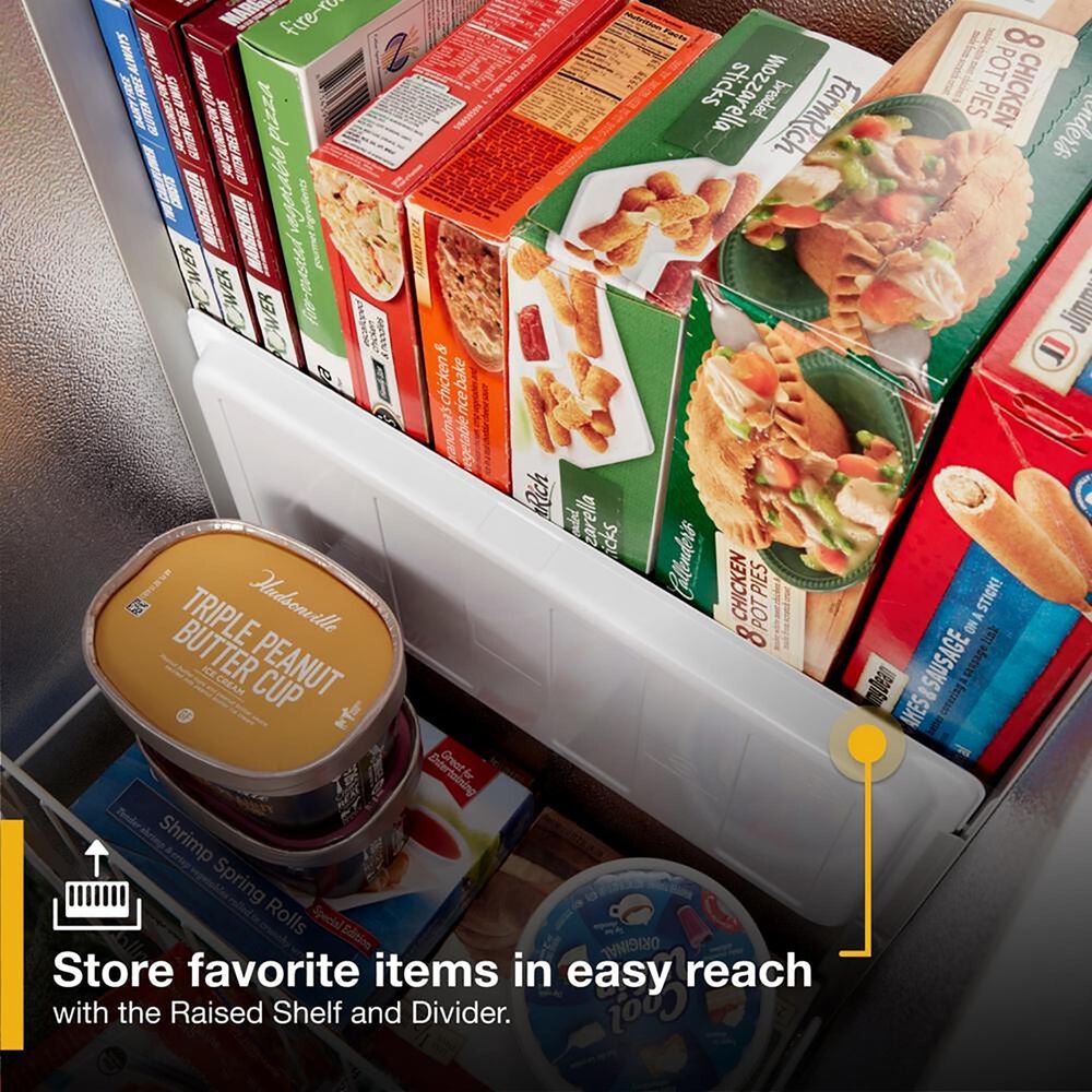 Whirlpool 16 Cu. Ft. Convertible Chest Freezer in White, , large