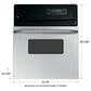 GE Appliances 24" Single Wall Oven, , large