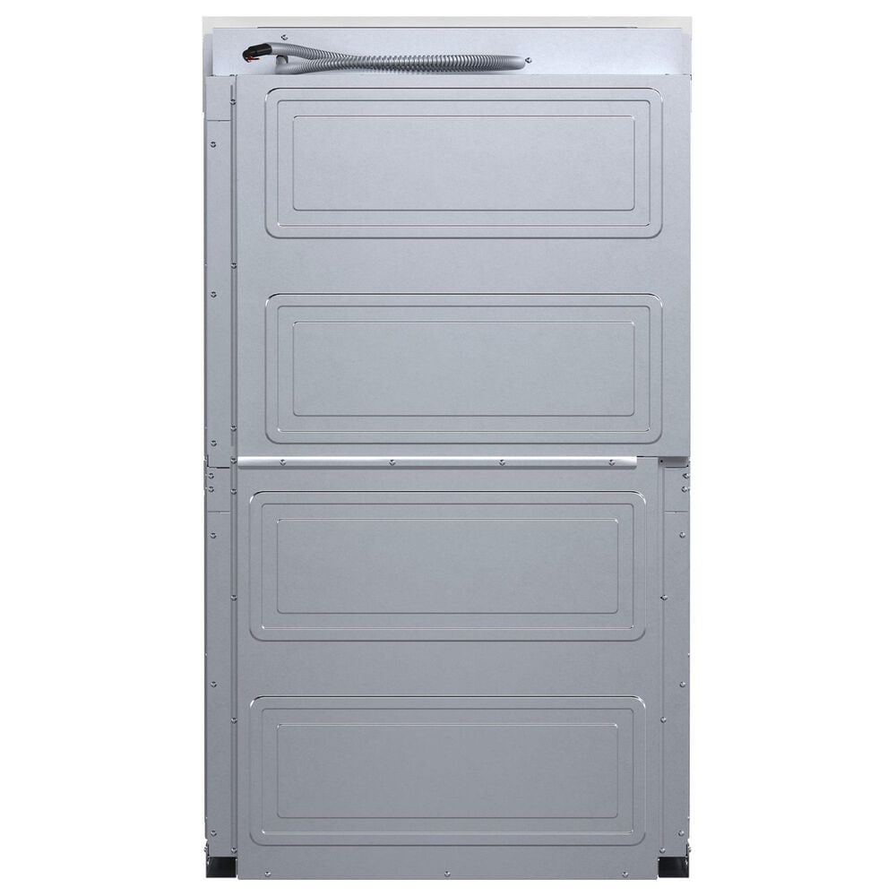 Forno Asti 30" Double Electric Wall Oven with Upper French Door in White, , large