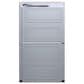 Forno Asti 30" Double Electric Wall Oven with Upper French Door in White, , large