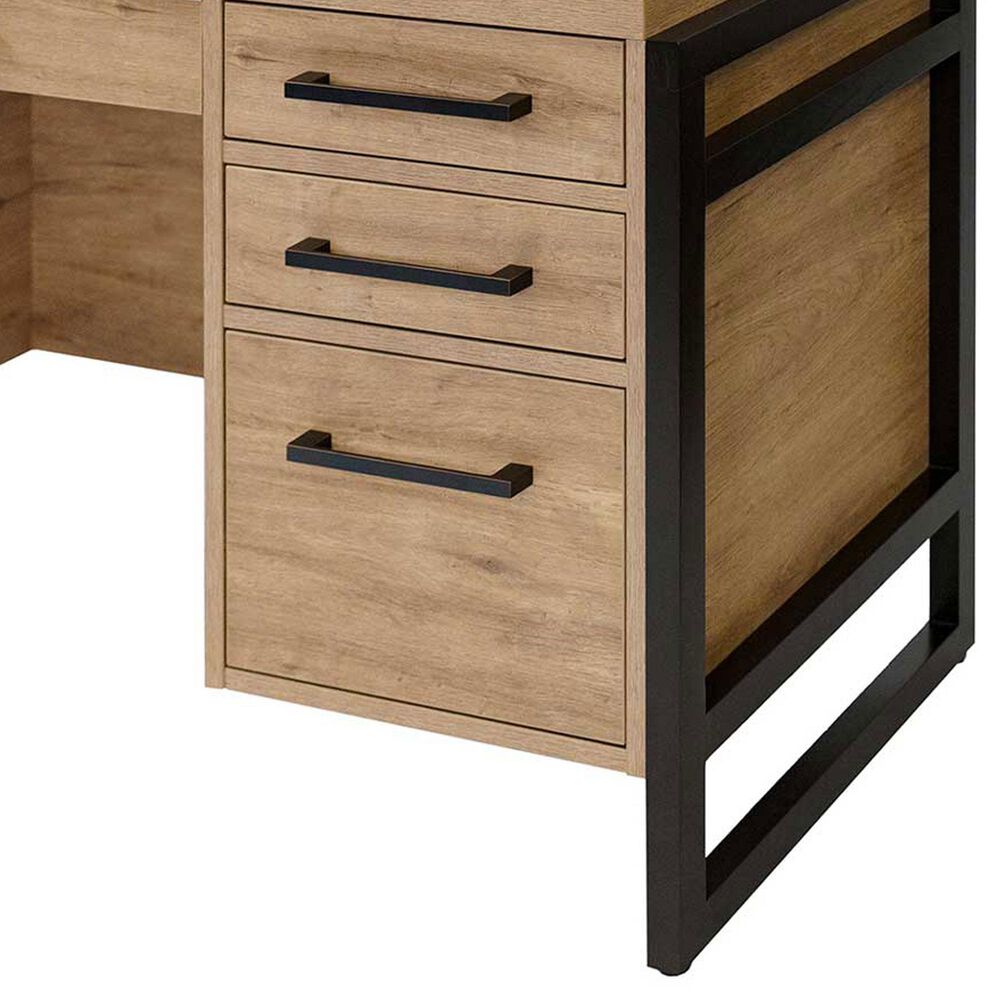 Wycliff Bay Mason Credenza with Hutch in Monarca and Black, , large
