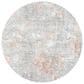 Safavieh Dream DRM429G 6"7" Round Grey and Multicolor Area Rug, , large