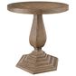 Hekman Chateaux Round End Table in Brown, , large