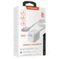 Hypercel Cube Multi-Port Power Strip with Extension Cord in White, , large