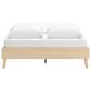 Ashley Cabinella Queen Platform Bed in Tan, , large