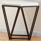 Steve Silver Cara End Table in White, , large