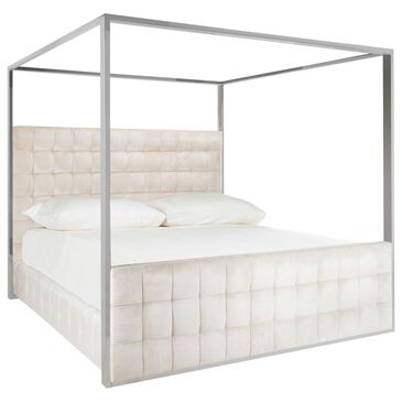 Safavieh Jaiden King Bed in White, , large
