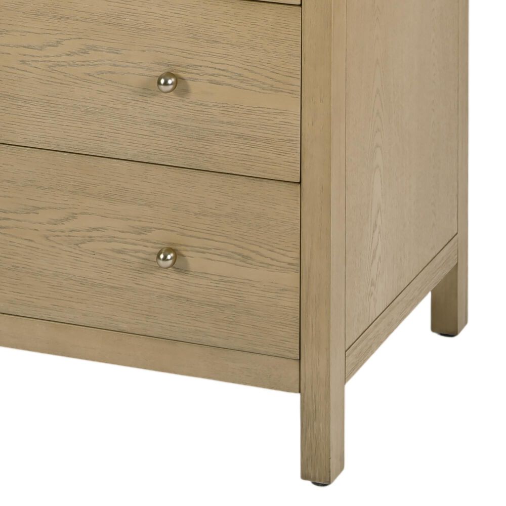 Butler Specialty Company Nora 5-Drawer Tall Dresser in Light Oak, , large
