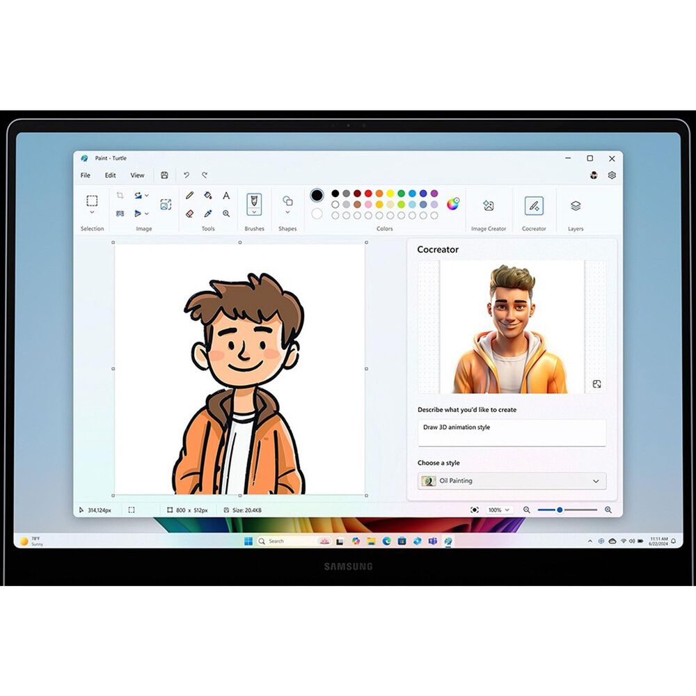 Samsung Galaxy Book4 Edge 14&quot; Laptop|Snapdragon X Elite X1E-80-100 - 16GB RAM - Qualcomm Adreno Graphics - 512GB SSD in Sapphire Blue, , large