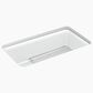 Kohler Cairn 33.5" Single Bowl Sink in Matte White, , large