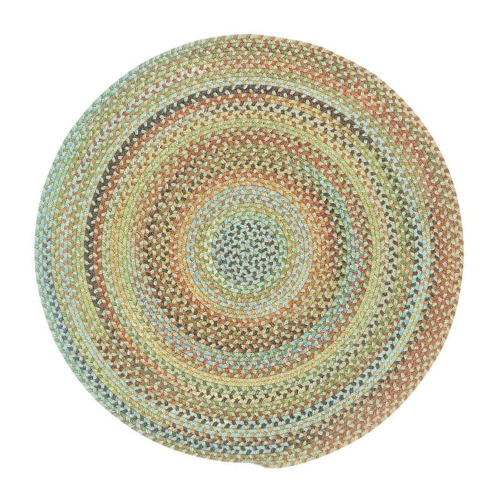 Capel American Legacy 0210-910 7"6" Round Tuscan Area Rug, , large