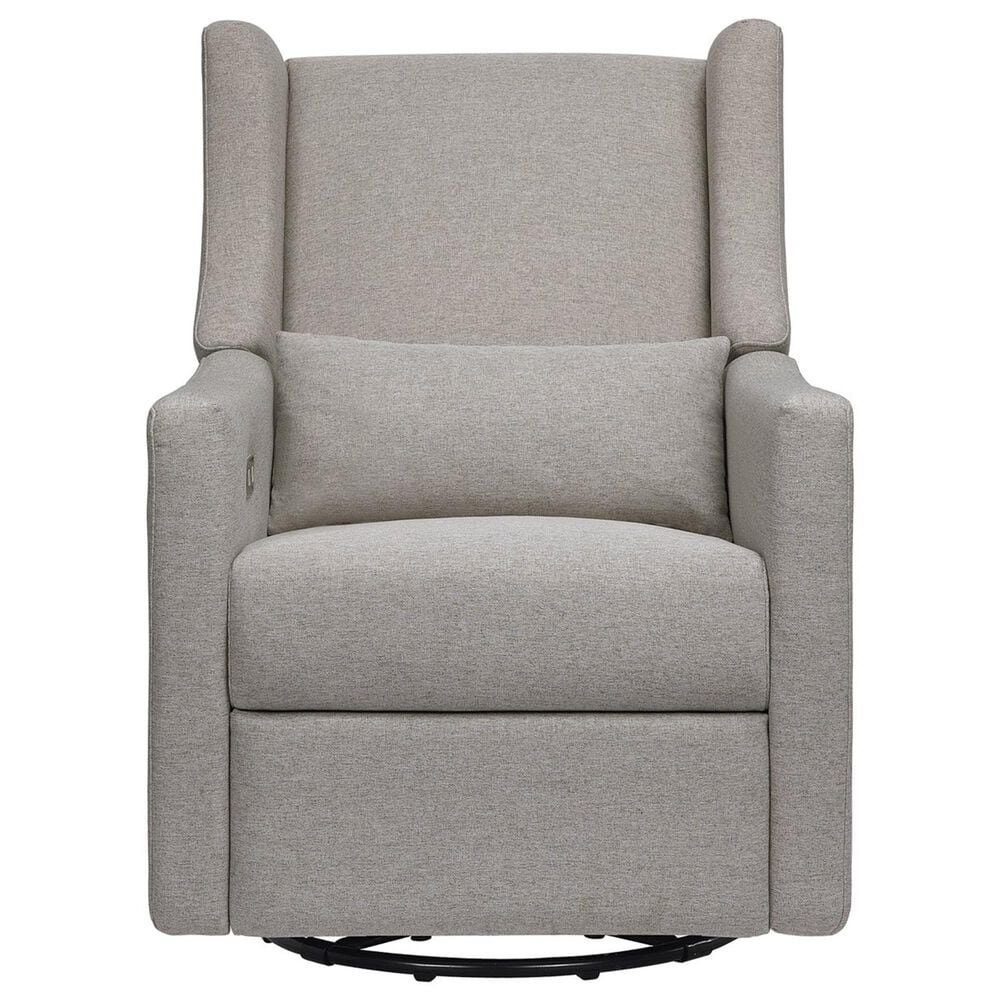 Babyletto Kiwi Power Recliner with USB in Grey Eco-Weave, , large
