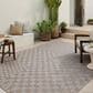 Amber Lewis x Loloi Topanga Natural and Dove 9"2" x 12" Indoor/Outdoor Area Rug, , large