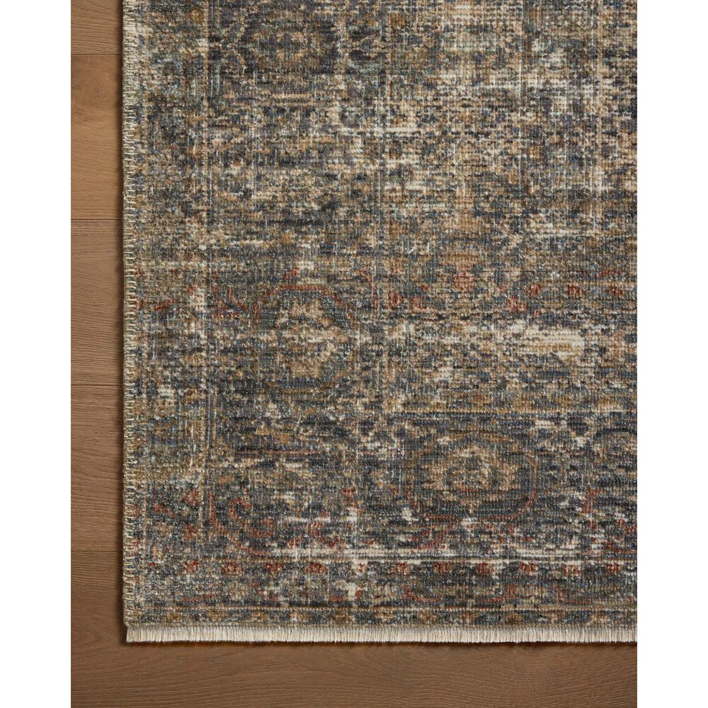 Loloi Heritage 8&#39; x 10&#39; Midnight and Multicolor Area Rug, , large