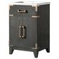 Lexora Home Laurel 20" Single Bathroom Vanity in Black Oak with White Acrylic Top and Rectangular Sink, , large