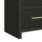 Mayberry Hill Ridgemont 82" Entertainment Center with TV Stand in Black, , large