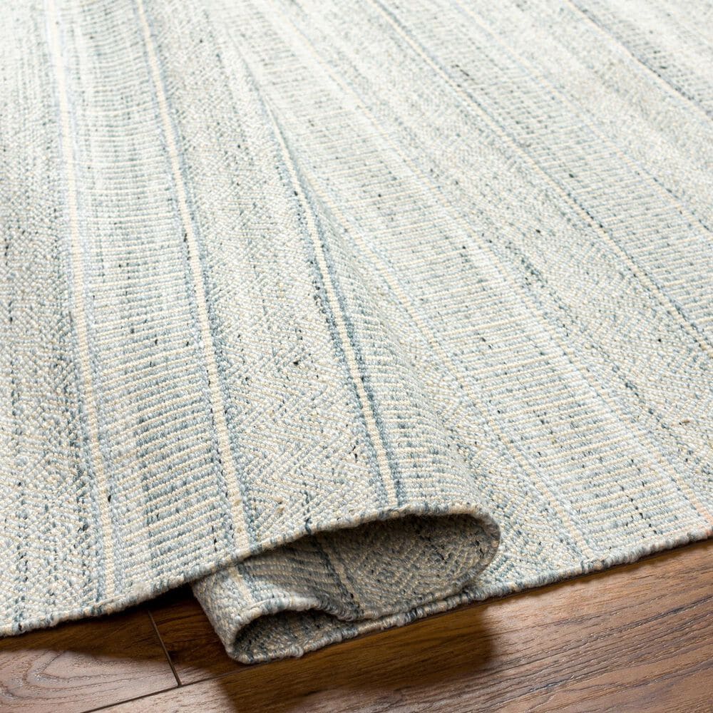 Surya Lily Beige, Ice Blue, Pale Blue and Light Blue 10&#39; x 14&#39; Area Rug, , large