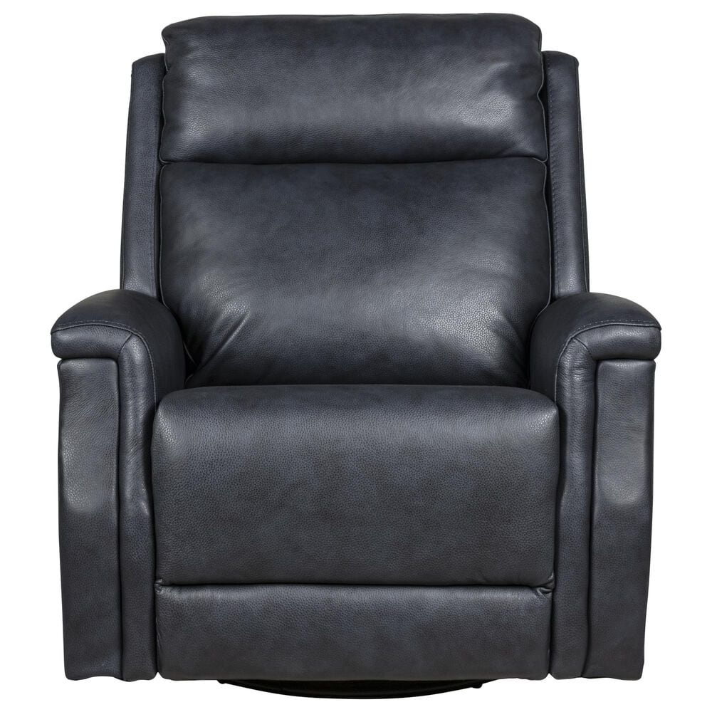 Southern Motion Bergman Power Swivel Glider Recliner in Reno Navy, , large