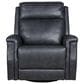 Southern Motion Bergman Power Swivel Glider Recliner in Reno Navy, , large
