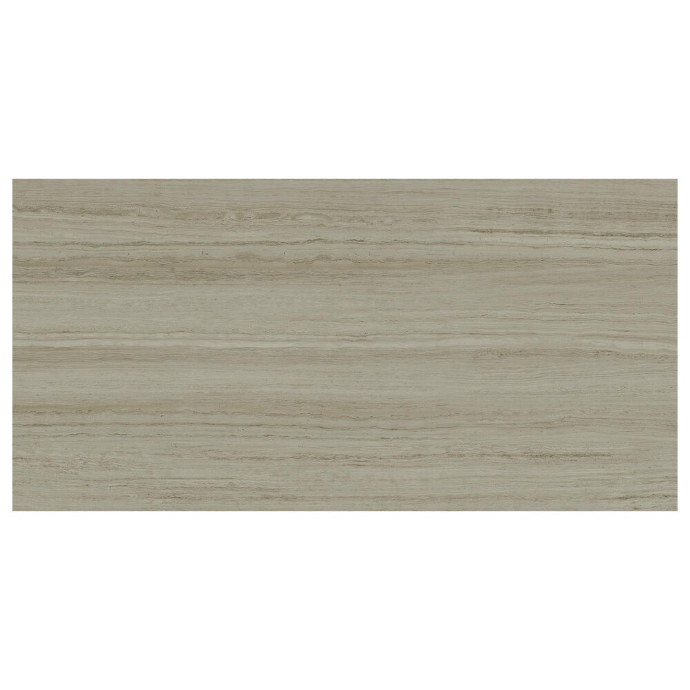 Interceramic Aria Rectified Stratus White 18" x 36" Polished Porcelain Tile, , large