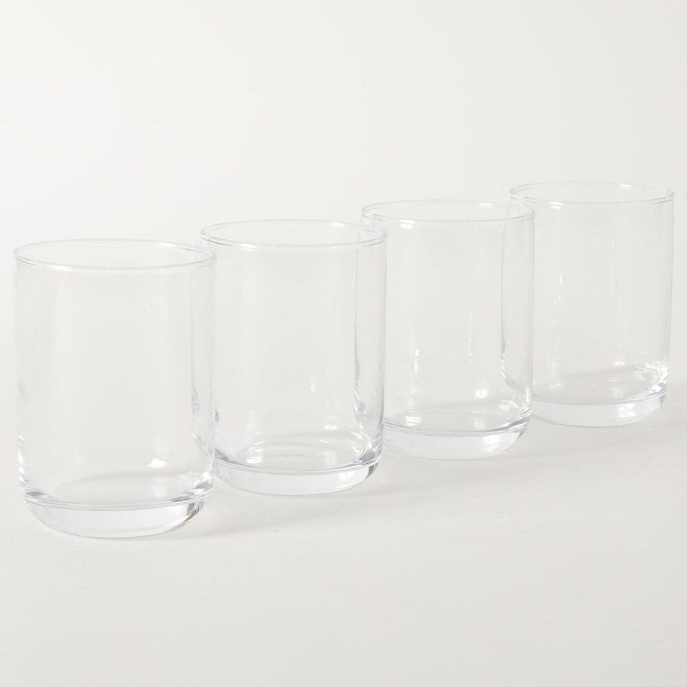 Gibson Overseas, Inc Emory 15 Oz Double Old Fashioned Glass in Clear (Set of 4), , large