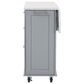 HOMLUX 51" Kitchen Island with Tilt Trash Can Cabinet in Grey, , large