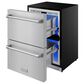 Thor Kitchen Gordon Ramsay 24" Undercounter Freezer in Stainless Steel, , large