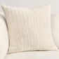 Classic Home Macie 22" Square Throw Pillow in Ivory, , large