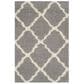 Safavieh Dallas Shag SGD257G-4 4" x 6" Grey/Ivory Area Rug, , large