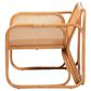 Baxton Studio Cambridge Rattan Arm Chair in Neutral, , large