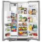 Whirlpool 25 Cu. Ft. Side by Side Refrigerator in Monochromatic Stainless Steel, , large