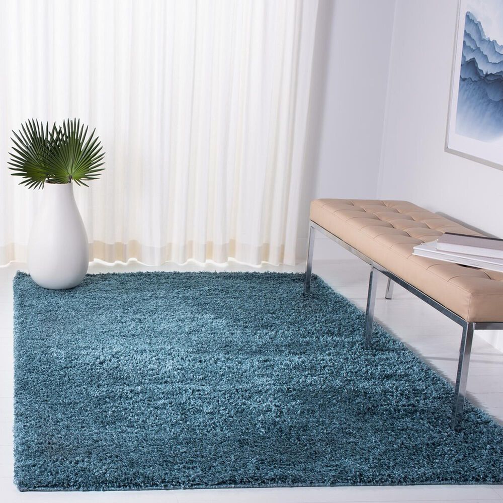 Safavieh Venus Shag 10&#39; x 14&#39; Blue Area Rug, , large