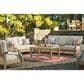 Ashley Clare View Sofa with Beige Cushion in Antique Teak, , large